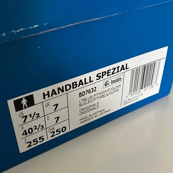 Adidas Handball Spezial Light Blue - Picture 8 of 9